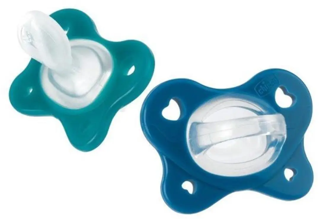 Chicco PhysioForma Dual Soft speen 16-36M blauw 2 stuks