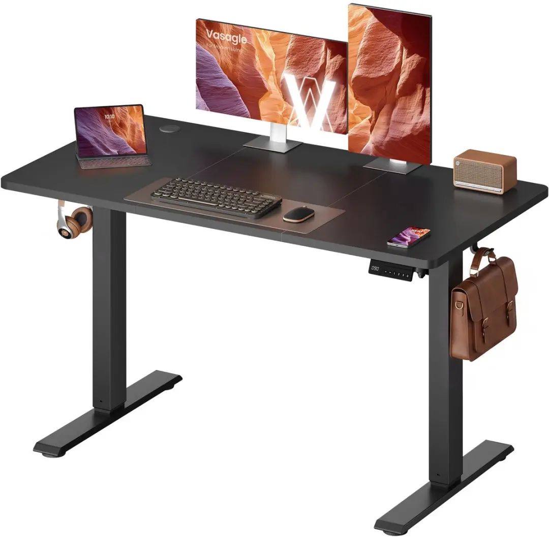 Songmics Bureau In Hoogte Verstelbaar 120x60cm