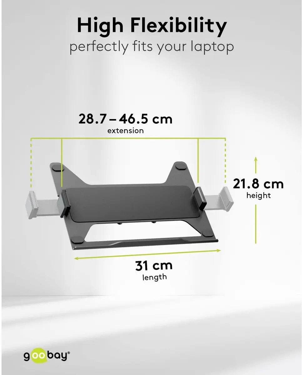 Goobay Deluxe Monitorbeugel 74417 - 17-32" - 8kg - Zwart