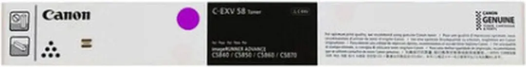 Canon C-EXV 58L Tonercartridge - Magenta