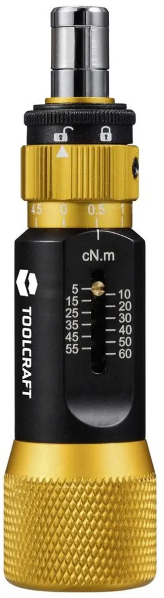 TOOLCRAFT TO-9627246 Momentschroevendraaier 4mm