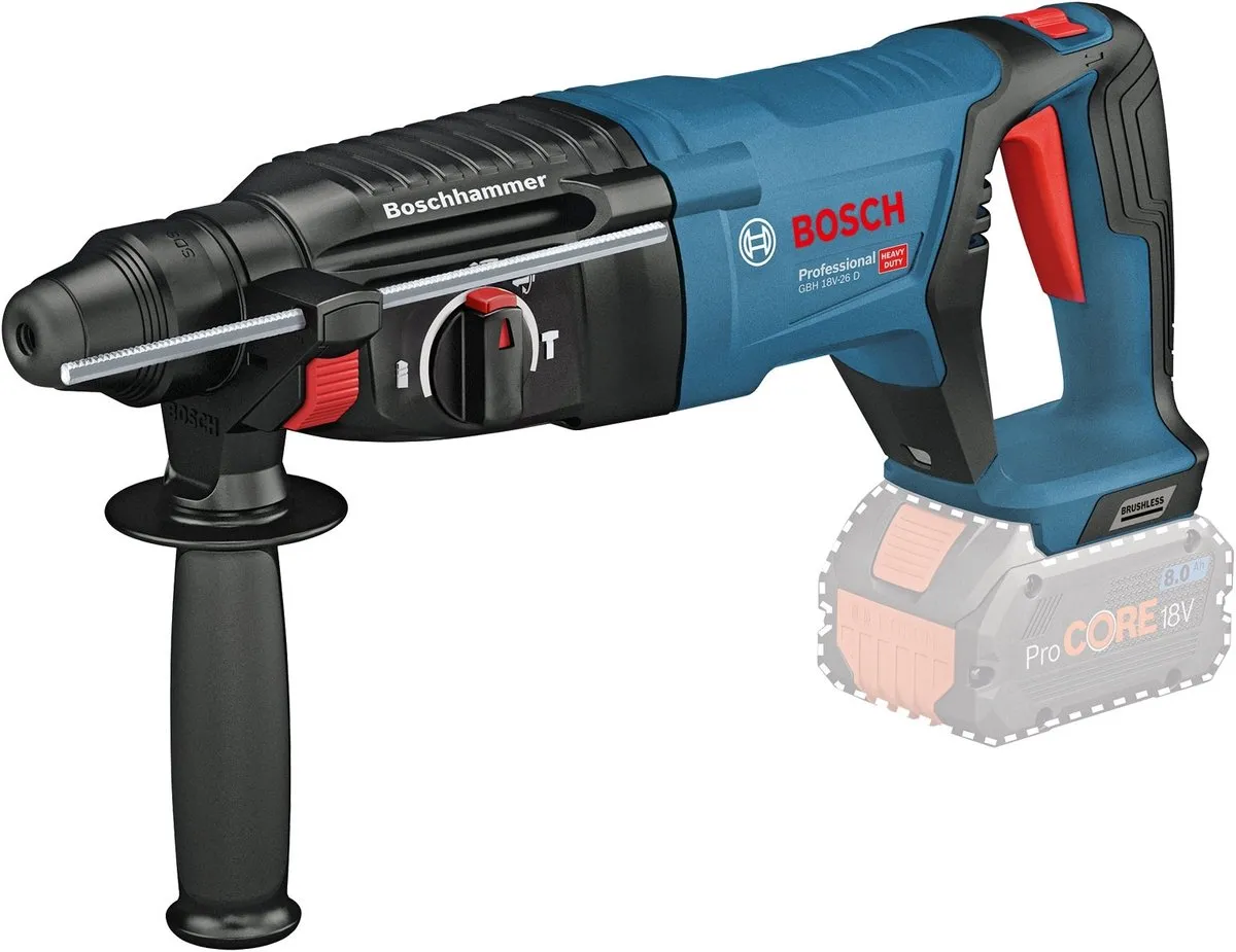 Bosch Professional GBH 18V-26 D Solo Accuboormachine