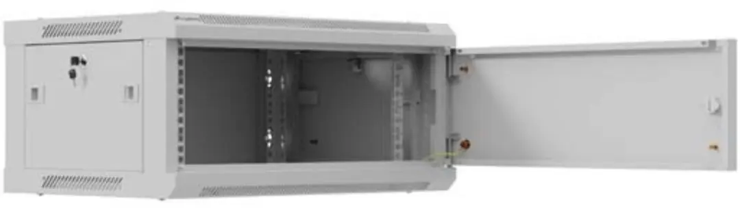 Lanberg WF01-6404-00S Wandkast 19" 4U 600x450mm