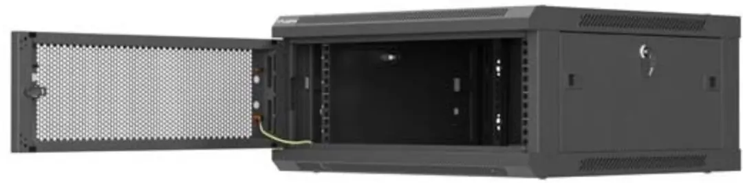 Lanberg WF01-6604-23B 19 Inch Wandrack 4U - 600x600mm - Zwart