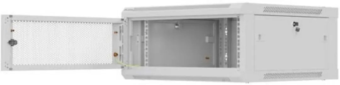 Lanberg 19 Inch Wandkast 4U WF01-6604-23S - 600x600mm - Grijs