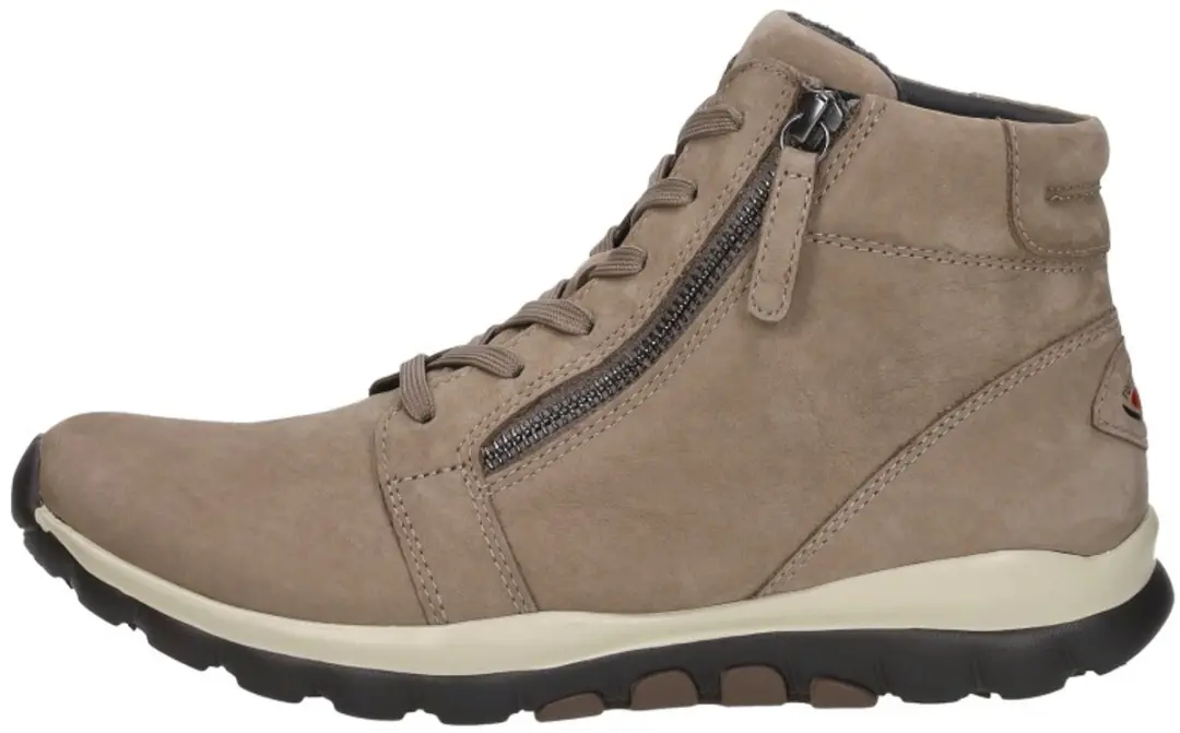 Gabor Rollingsoft Veterschoenen Hoog - Beige - afbeelding 2 van 6