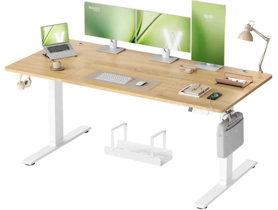 Songmics Bureau In Hoogte Verstelbaar 180x80cm