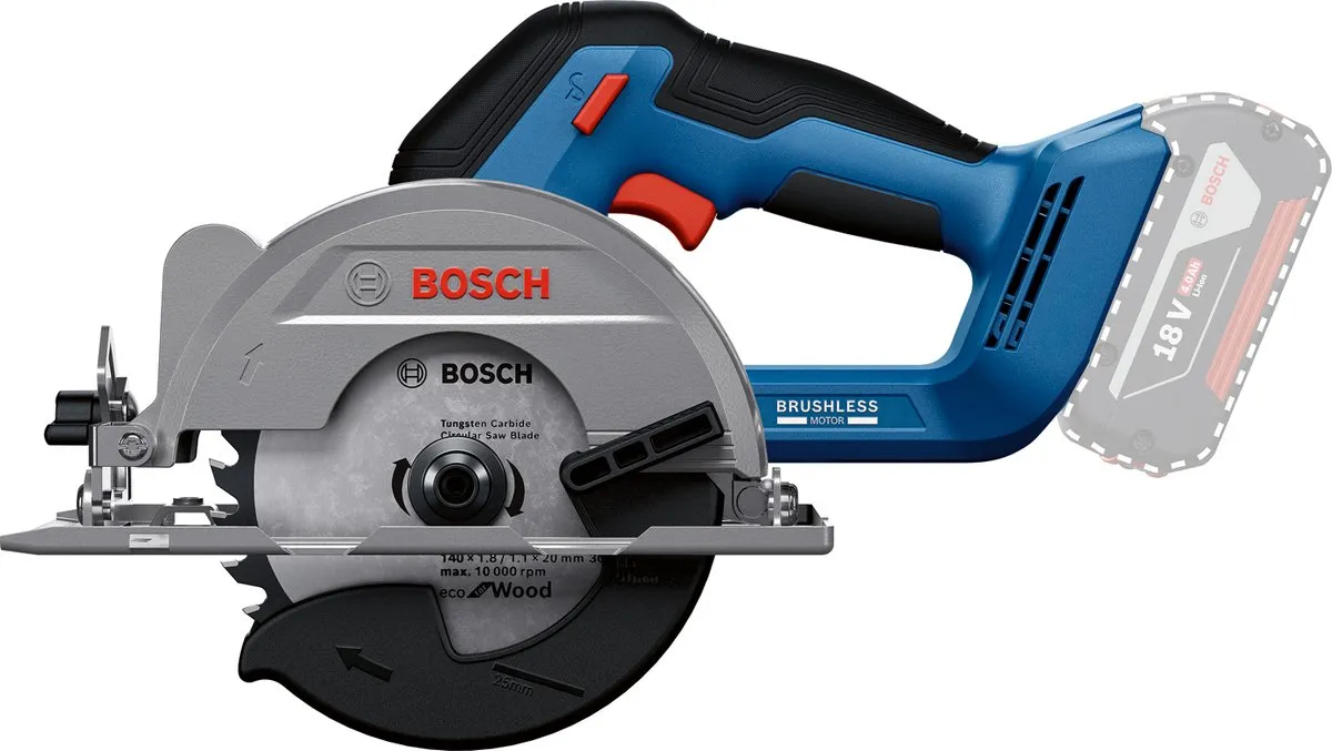 Bosch Professional GKS 18V-51 AccuCirkelzaag - 140mm