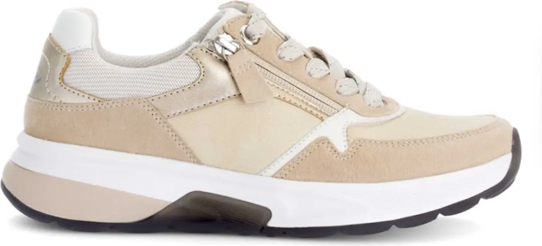 Gabor Rolling Soft Dames Sneakers - Beige - afbeelding 3 van 6