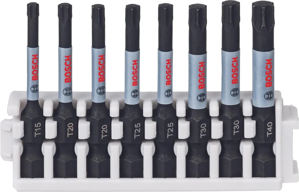Bosch Professional Impact Power Bit 50mm 8-delig - T15