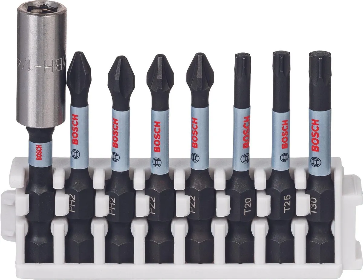 Bosch Professional Impact Power Bit 50mm 8-delig - T15