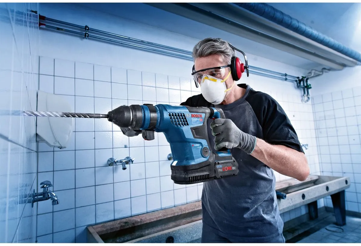 Bosch Professional GBH 18V-34 CF Boorhamer - 2x 8.0Ah Accu - Koffer
