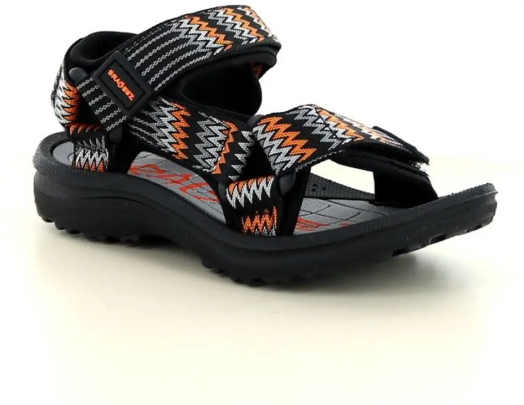 Braqeez Jongens Sandalen - Zwart - Maat 27 - afbeelding 2 van 6