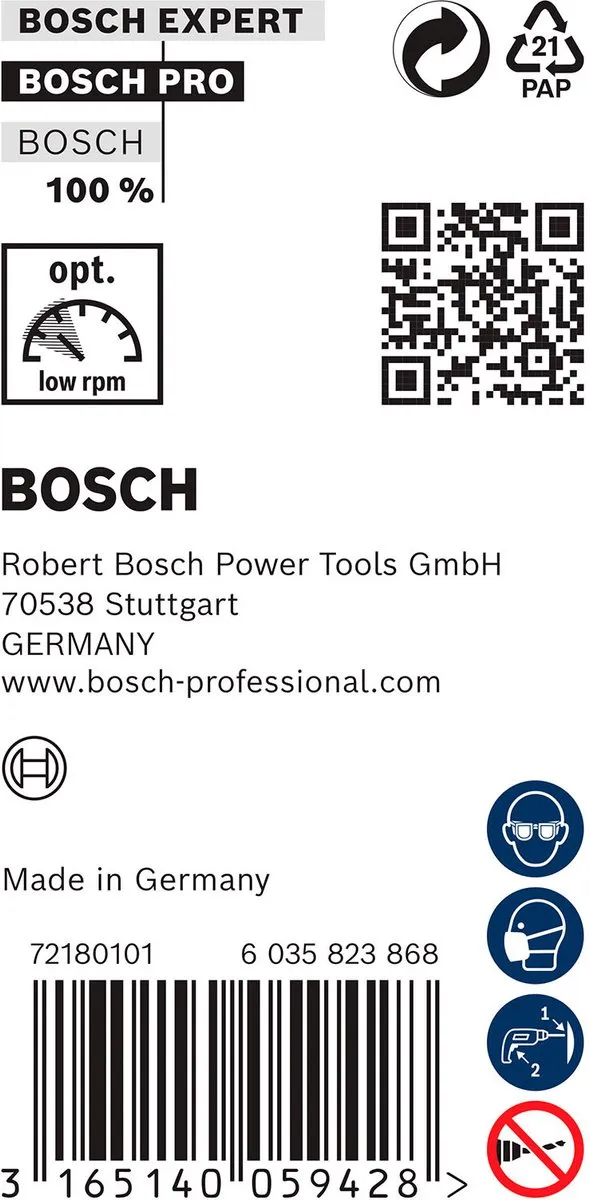 Bosch Professional BEKISTINGSB 10x400 - 1 mm - 1 Stuk