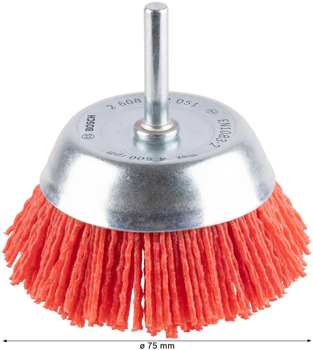 Bosch Professional Komstlborstel 75 6mm - Nylon