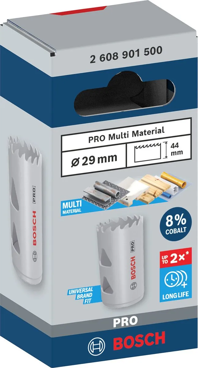 Bosch Professional Multimateriaal Gatzaag 29mm - Metaal/Gips