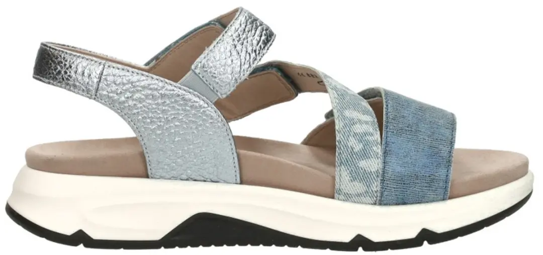 Gabor Rollingsoft Sandalen Plat
