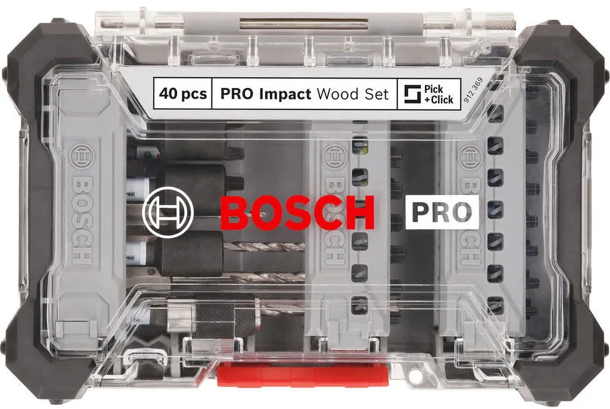 Bosch Professional PRO Impact Boor-/Bitset 40-delig 2608521U87