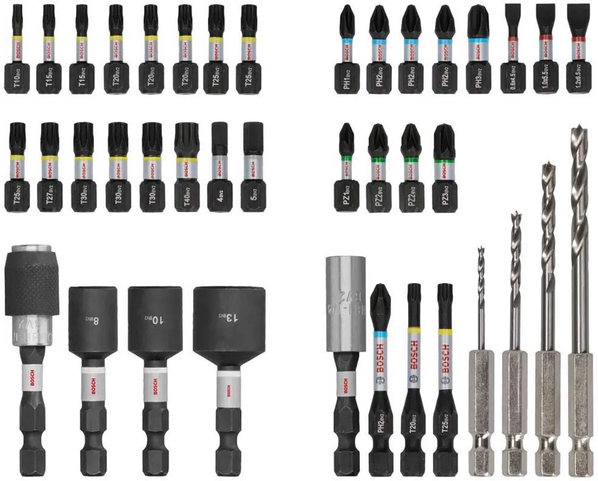 Bosch Professional PRO Impact Boor-/Bitset 40-delig 2608521U87 - afbeelding 6 van 6