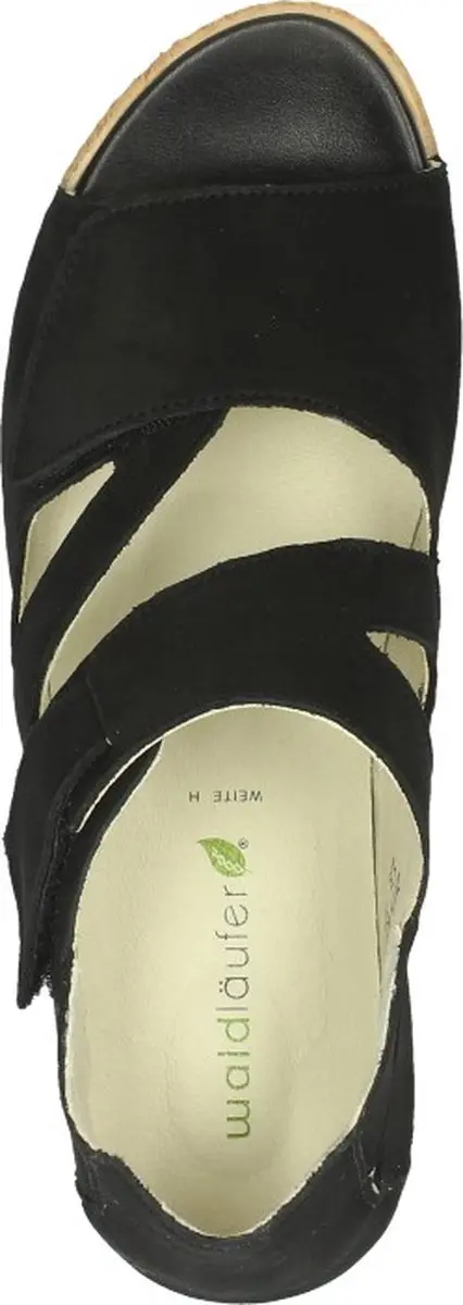 Waldlaufer Heliett Sandalen Plat - zwart - Maat 36.5 - afbeelding 4 van 6
