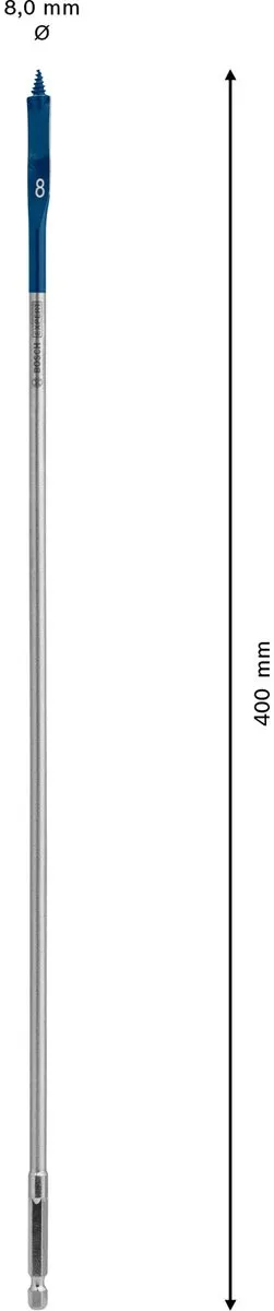 Bosch Professional EXPERT Speedboor Self Cut 8x400mm - 8mm
