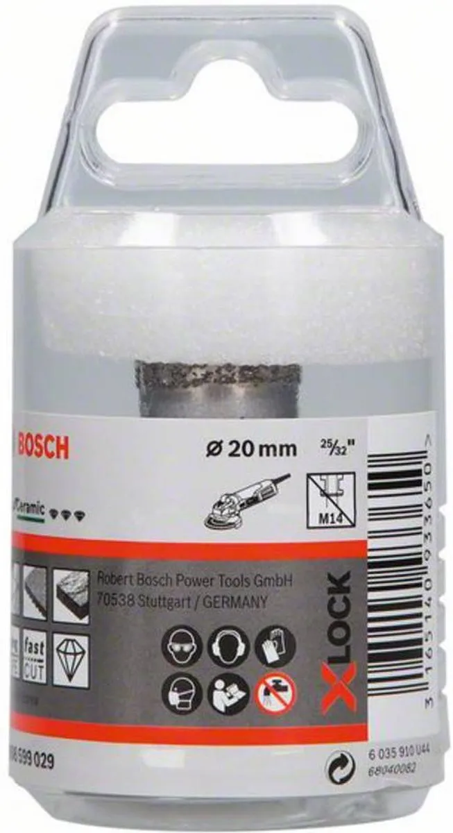 Bosch Professional X-LOCK Diamantdroogboor 20mm