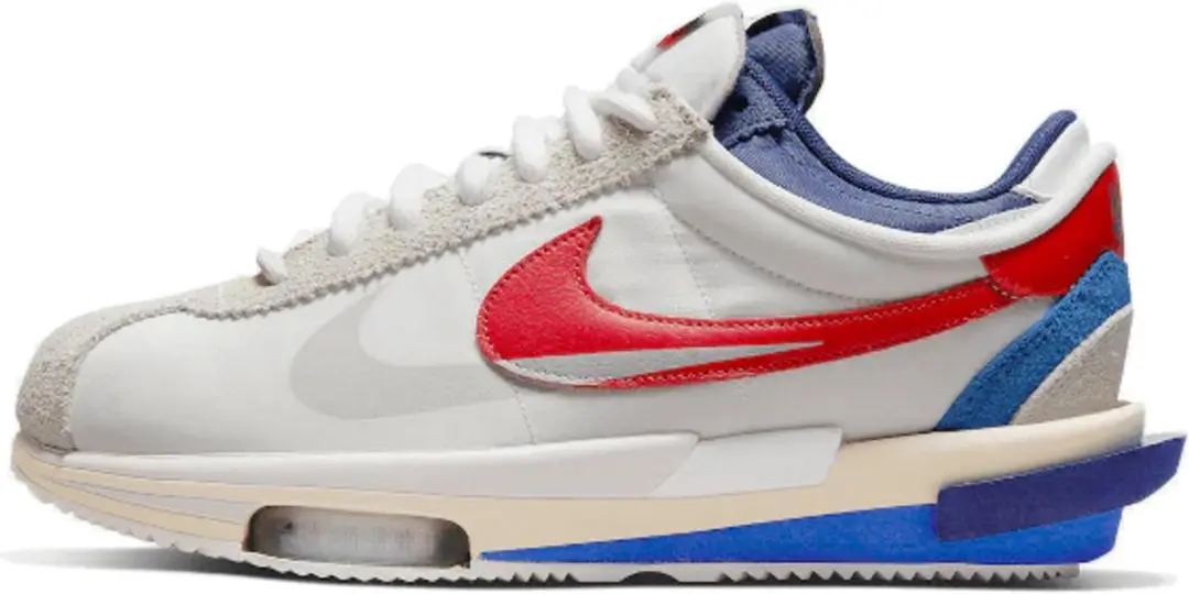 Nike Zoom Cortez SP sacai White University Red Blue