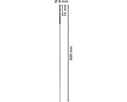 Bosch Professional BEKISTINGSB 8X600 - 8mm - 1 Stuk - afbeelding 6 van 6