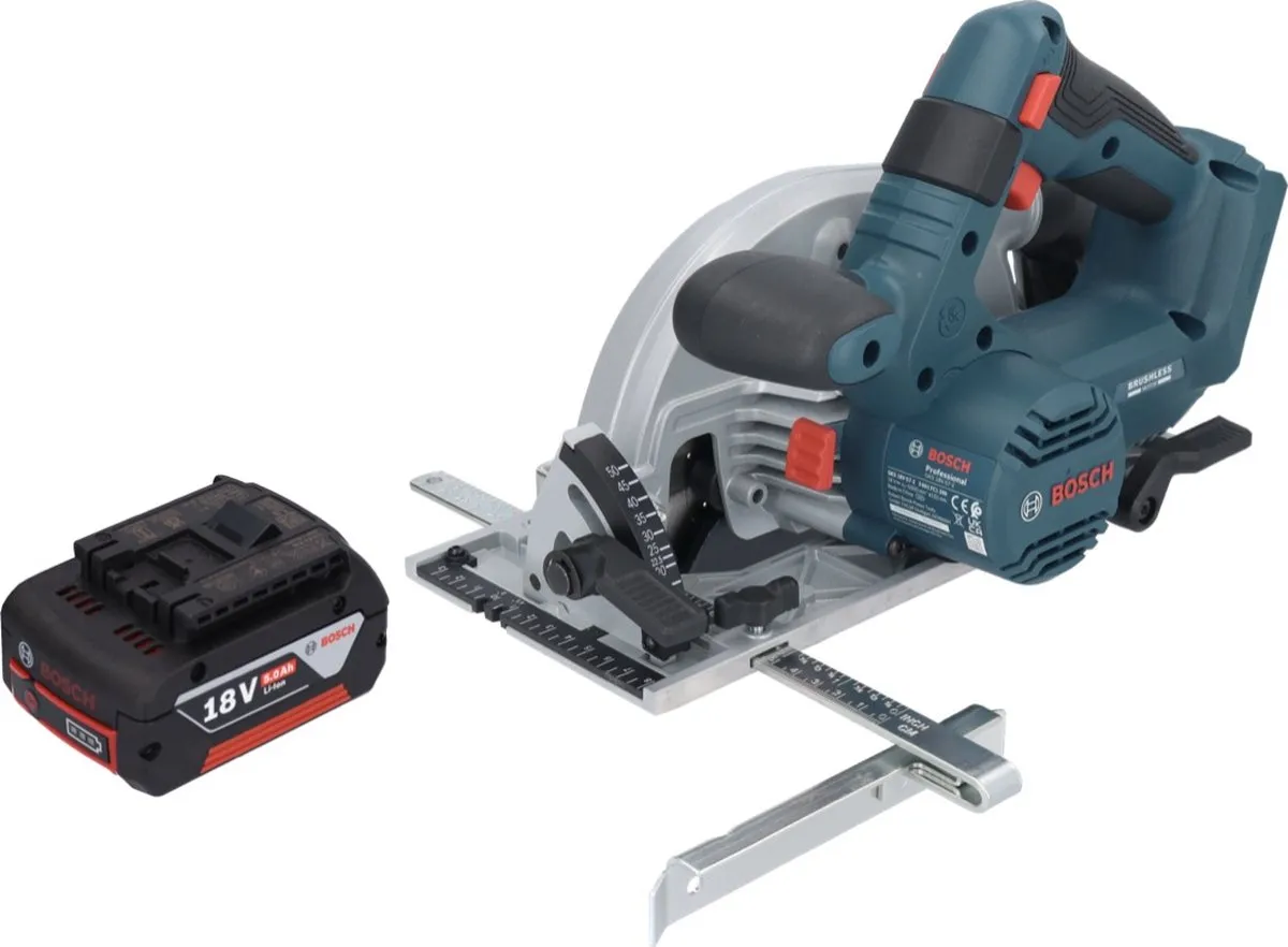 Bosch Professional GKS 18V-57-2 Accucirkelzaag 165mm - 5.0Ah - afbeelding 2 van 5