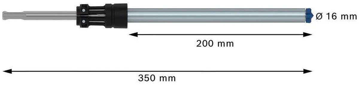 Bosch Professional EXPERT SDS Clean plus-8X Hamerboor 16x200x350 - Beton