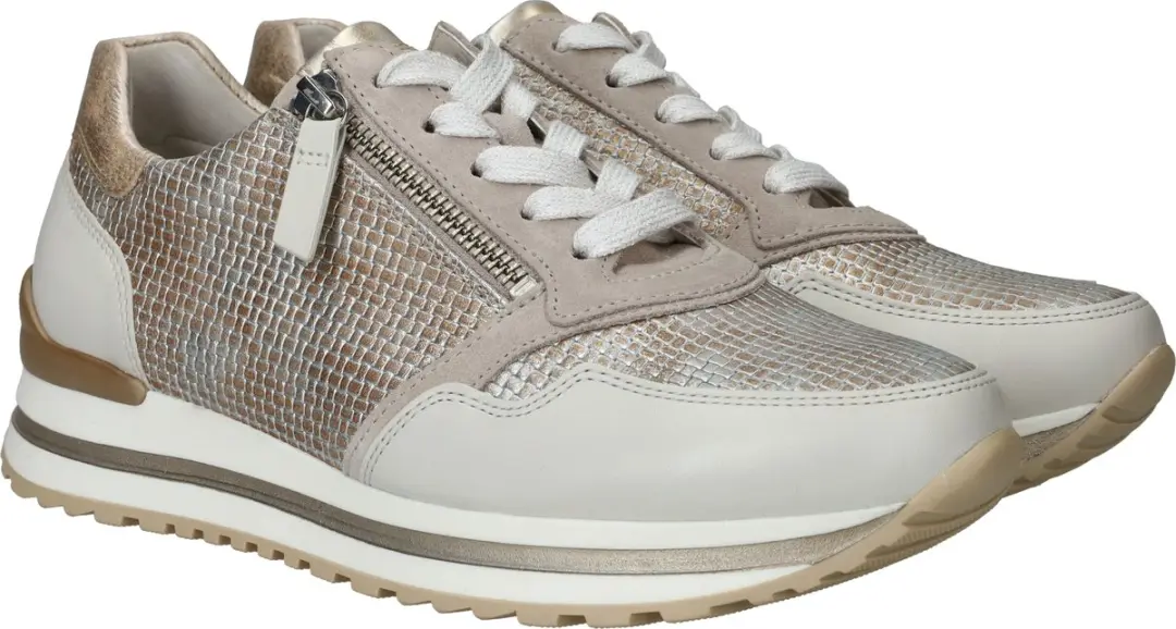 Gabor Sneakers Beige Leer - Dames - Maat 41 - afbeelding 4 van 6