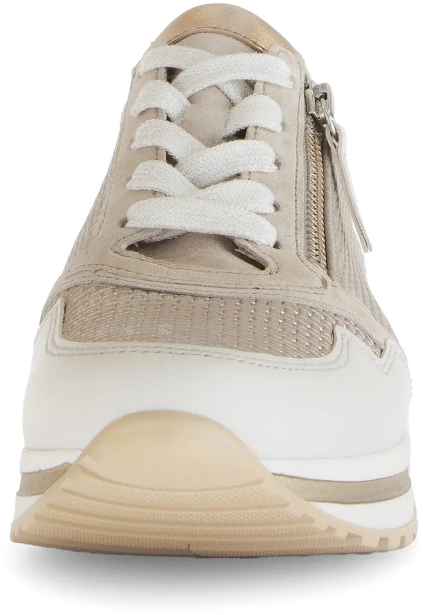 Gabor Sneakers Beige Leer - Dames - Maat 41 - afbeelding 3 van 6