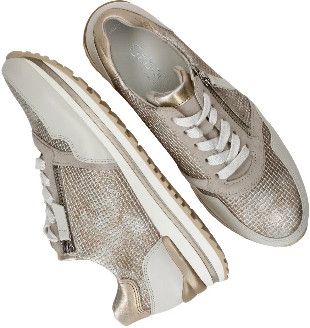 Gabor Sneakers Beige Leer - Dames - Maat 41 - afbeelding 6 van 6
