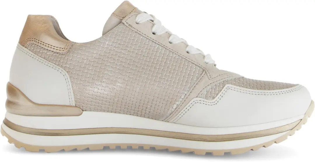 Gabor Sneakers Beige Leer - Dames - Maat 41 - afbeelding 2 van 6