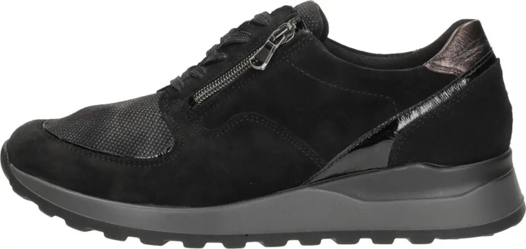 Waldläufer Hiroko Veterschoenen Laag - Zwart - 42.5 - afbeelding 2 van 6