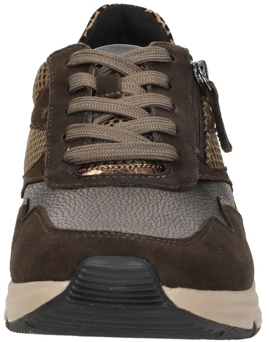 Gabor Rollingsoft Sneakers Brons Leer - Dames - afbeelding 3 van 6
