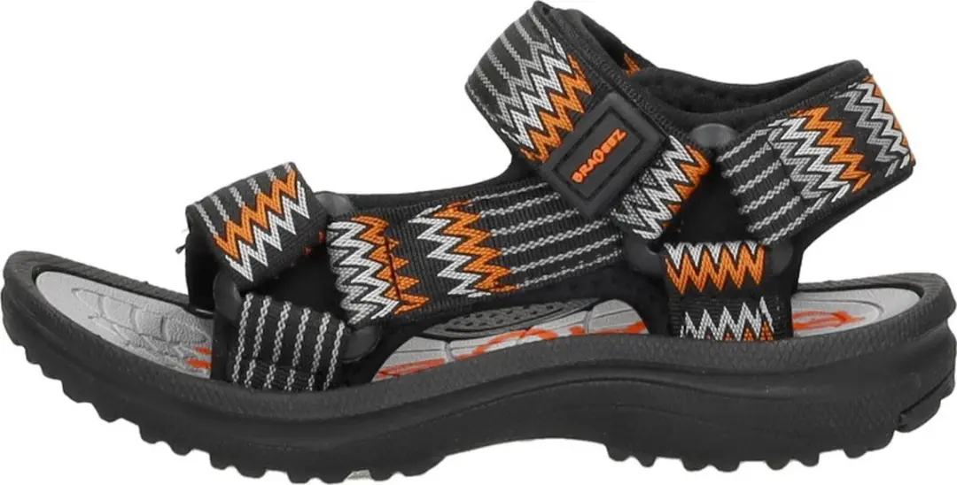 Braqeez Jongens Sandalen - Zwart - Maat 33 - afbeelding 3 van 6