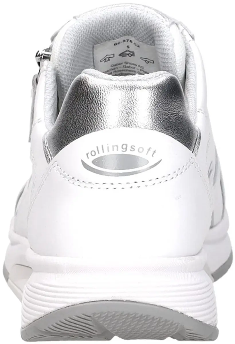 Gabor Rollingsoft Sneaker - Wit Leer - 43.5 - afbeelding 6 van 6
