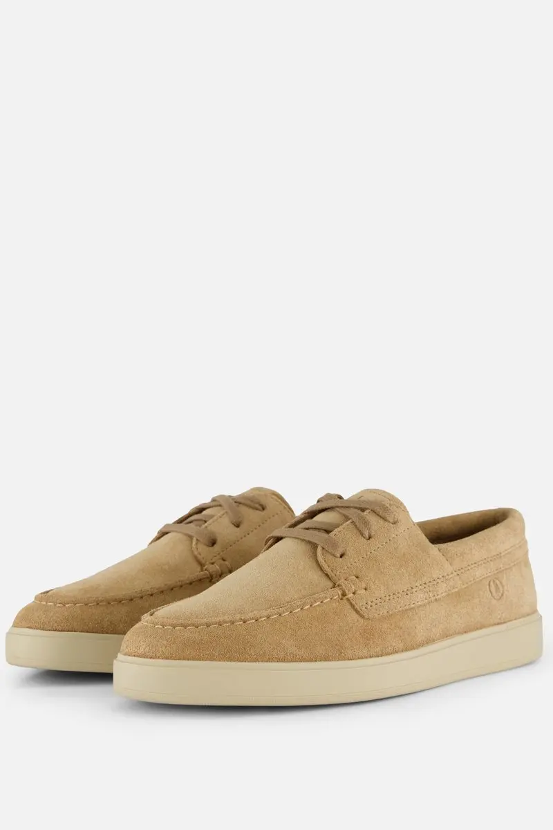 Clarks Lockford Bootschoenen beige Suède