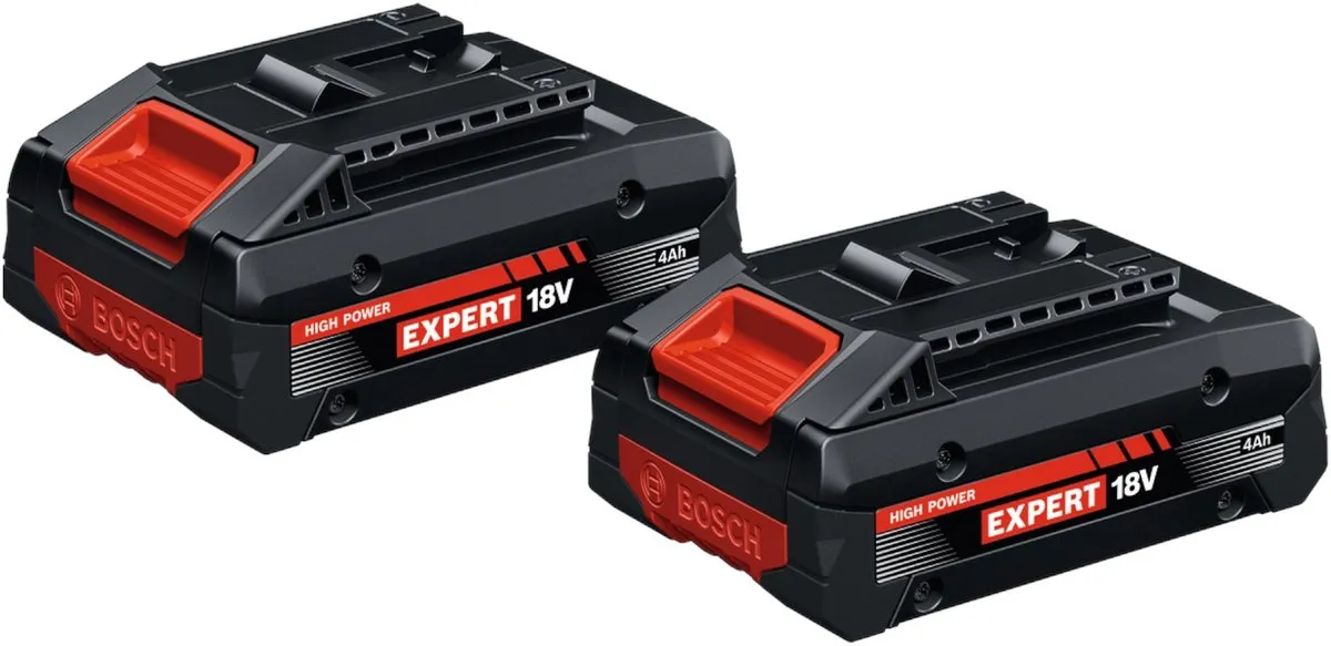 Bosch Professional EXBA18V-40 EXPERT Accu Duopack 4.0Ah 18V