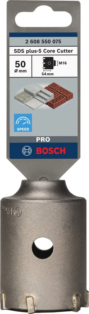 Bosch Professional SDS plus-5 Core Cutter 50mm - Beton