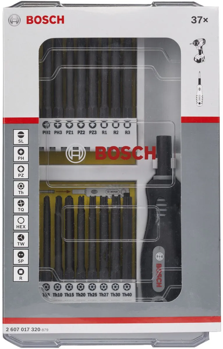 Bosch Professional 37-delige Schroefset