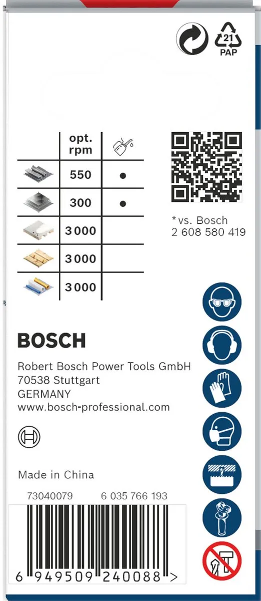 Bosch Professional Multi Materiaal PC Plus Gatenzaag 14mm - 2608594364