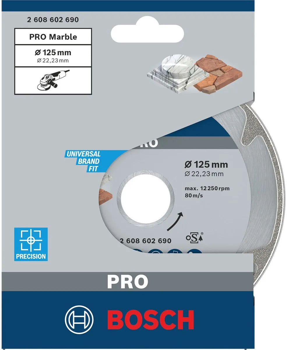 Bosch Professional Diamantschijf Best Marble 125mm - 22,23mm As