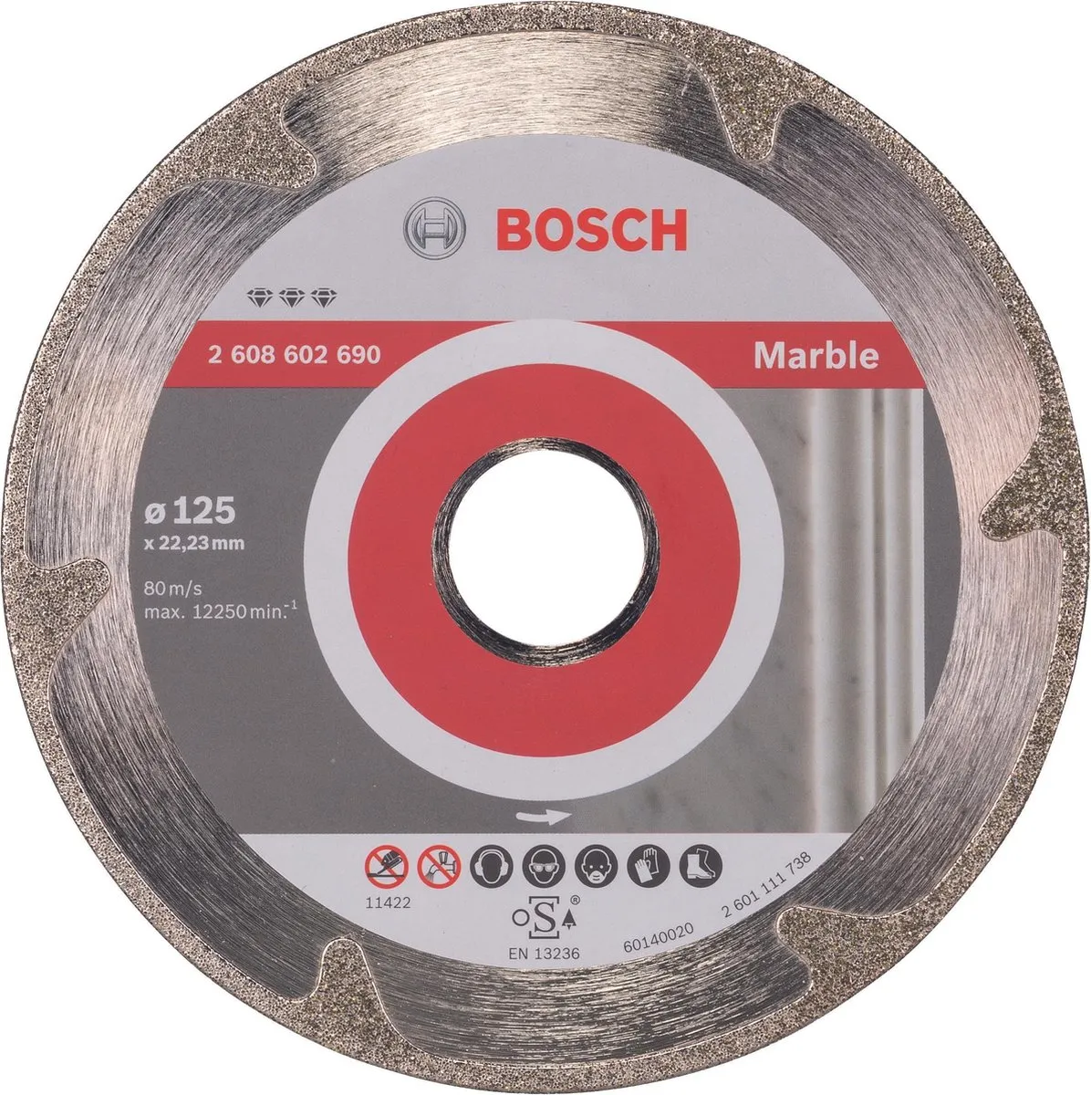Bosch Professional Diamantschijf Best Marble 125mm