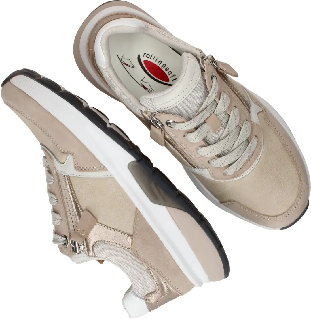 Gabor Rollingsoft Sneakers Laag - Beige - afbeelding 6 van 6