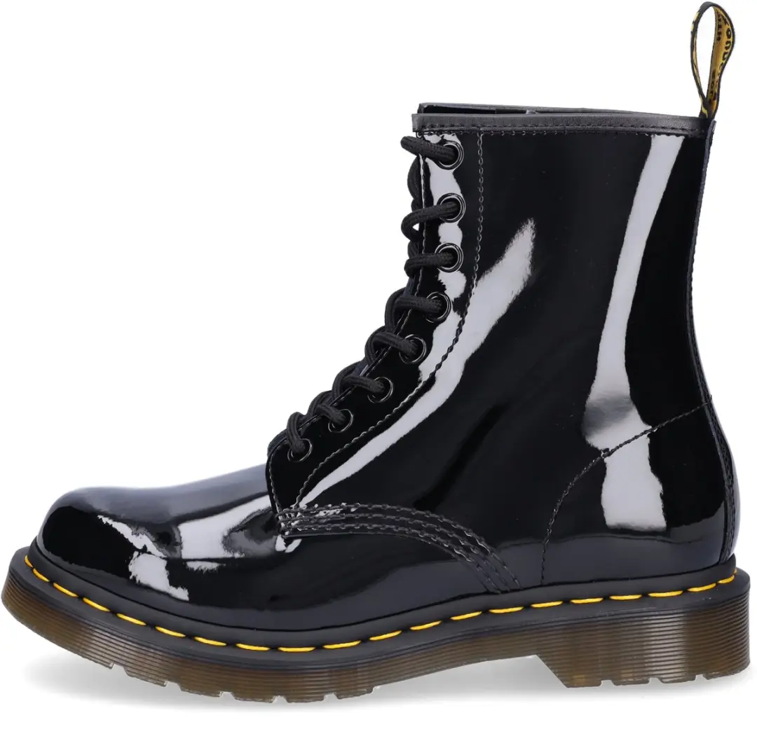 Dr. Martens 1460 W Laarzen - Patent Zwart - Maat 37 - afbeelding 3 van 6