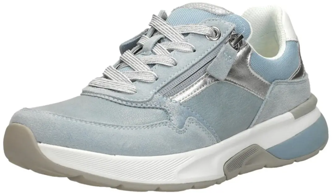 Gabor Rollingsoft Sneakers Laag - Licht Blauw - Maat 36.5 - afbeelding 4 van 6