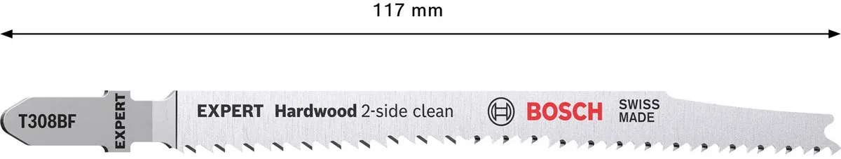 Bosch Professional EXPERT T 308 BF Hardwood Zaagbladen - 5 Stuks