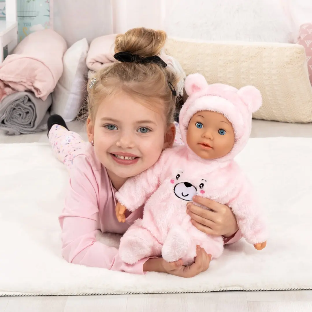 Bayer Doll Piccolina Magic Tears 42cm - Roze